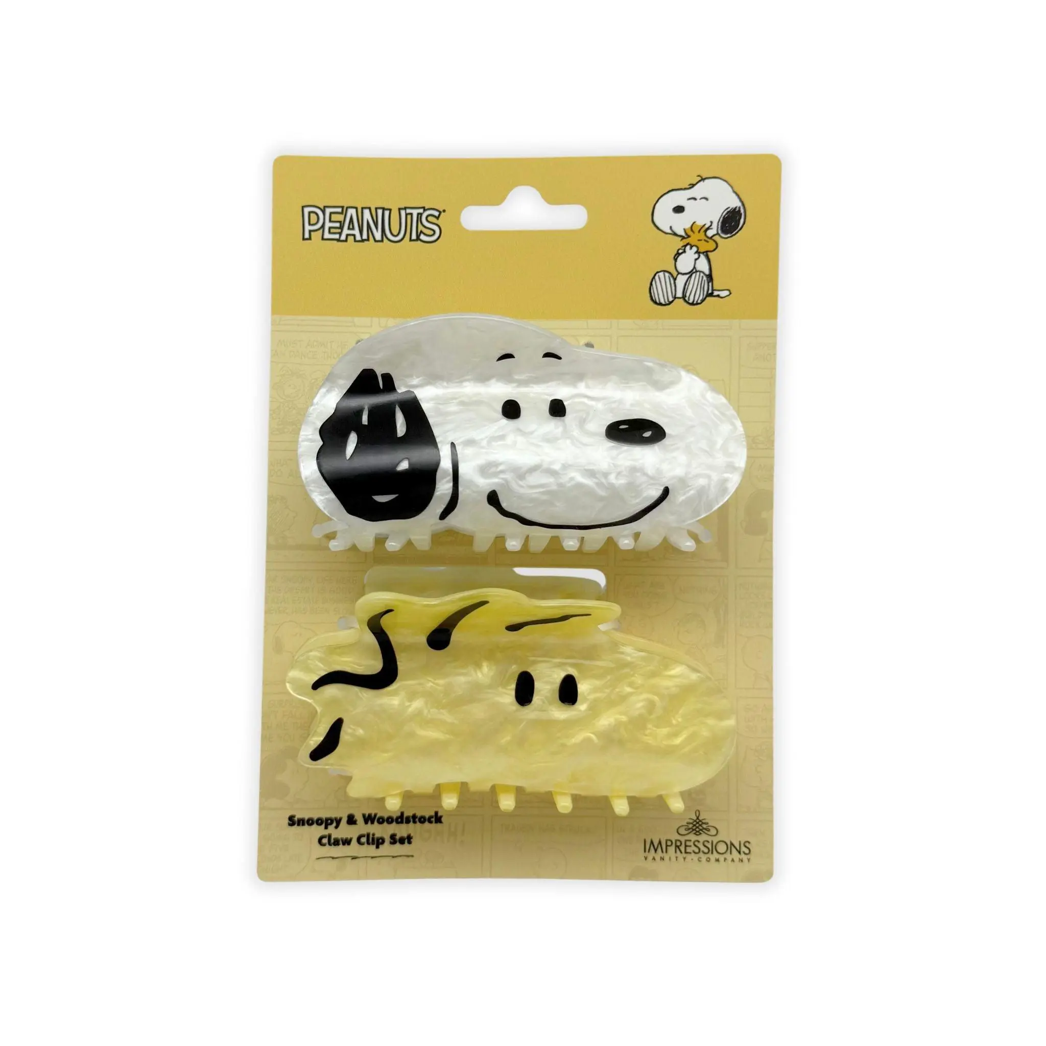 Peanuts™ Snoopy & Woodstock Claw Clip Set Peanuts™ Snoopy & Woodstock Claw Clip Set