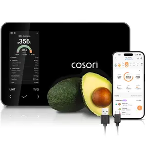 Cosori Nutrilens AI Scan Smart Nutrition Kitchen Scale - Digital Kitchen Scale with Advanced Type-C Charging & Bluetooth, Accurate Nutritional Analysis, User-Friendly Interface for Cooking Precision R001S, valentinesdaygift