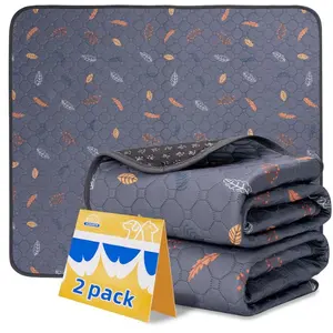 Washable Reusable Pet Potty Pad - Absorbent Liner Pads, Waterproof, Non-Slip Dog Training & Pet Litter Solution