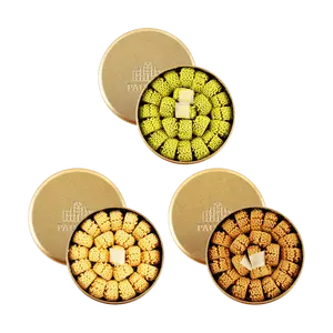 Paul Kei Macau Butter Cookies Gift Box - Original, Matcha, Coffee Flavors (3 Flavors x 198g) - Authentic Macau Souvenir, Popular Snack, Perfect for Sharing