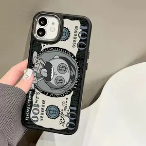 Bank Note Money Fun High Quality Phone Case for iPhone 16 15 14 13 12 11 Pro Max XR XS Max 7 8 Plus Y2K Protective Cover A3 Smartphone Shockproof Protector Screen Protector Protection Cellphone