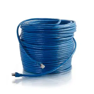 150 Ft. Cat6 Snagless Solid Shielded Network Patch Cable - Blue
