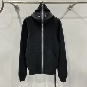 Men's 2025 Breathable Versatile Hooded Zipper Knitted Sweatshirt Long Sleeve Jacket