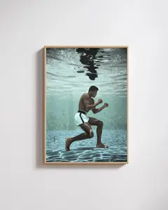 Muhammad Ali Poster | Vintage Boxing Wall Art | Legendary Sports Icon Print for Home or Gym Decor