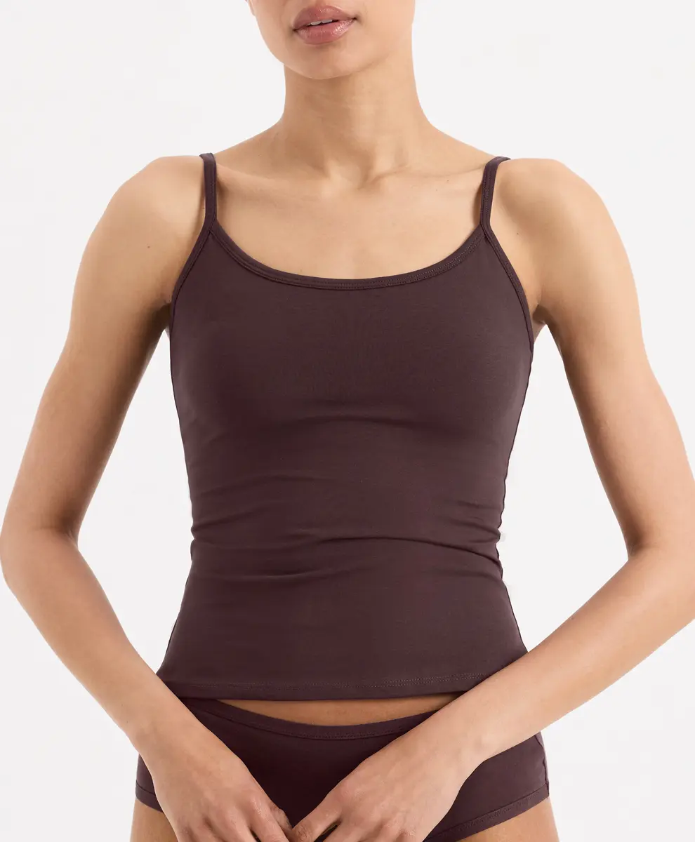 Women's Organic Everyday Shelf Bra Camisole
