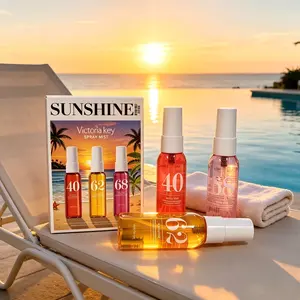 Women's perfume set, summer beach perfume set, Perfume mist set, high-concentration long-lasting fragrance, three best-selling digital perfumes, exquisite gift box packaging, suitable for gifting, a luxurious perfume alternative