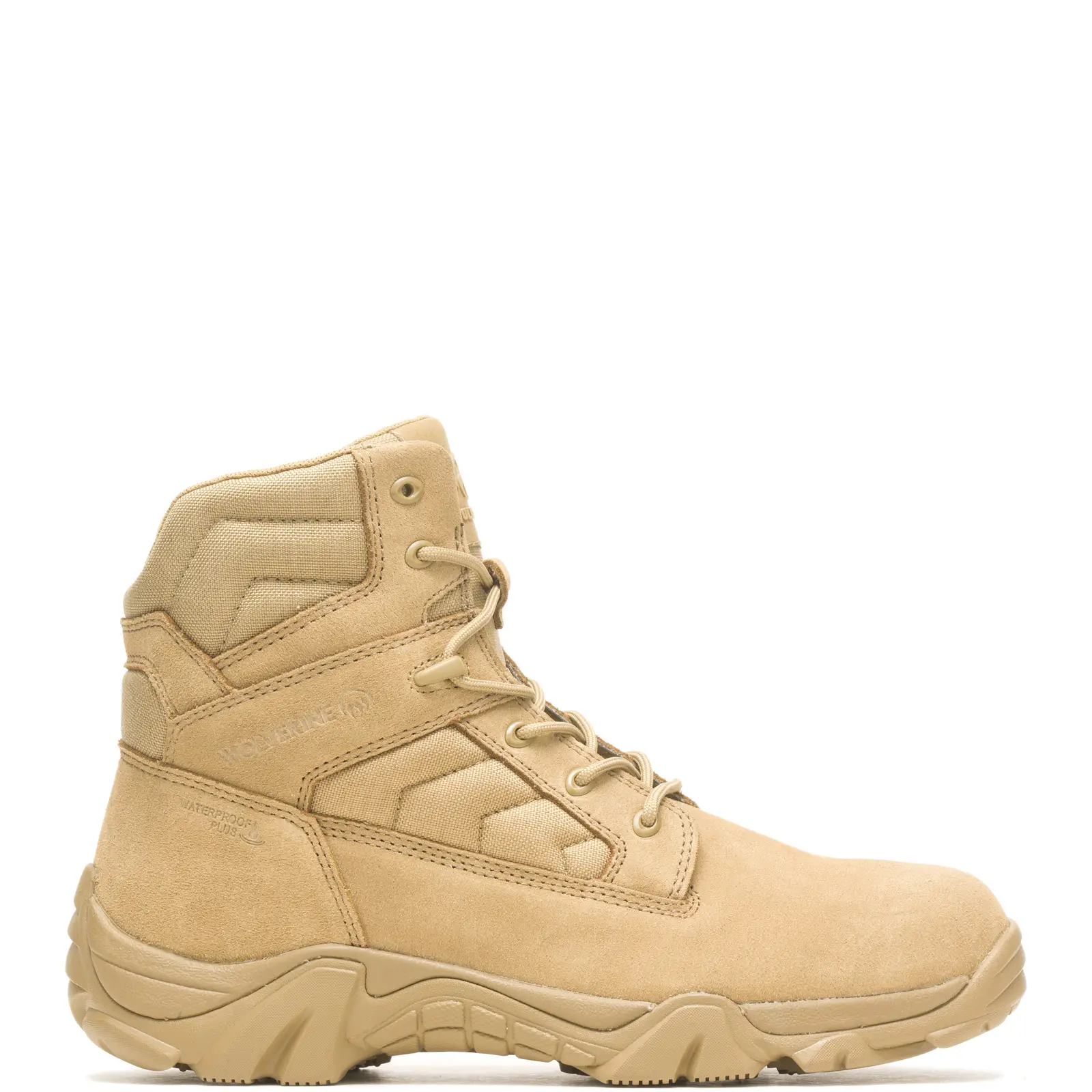 Wolverine Wilderness Tactical Waterproof 6" Mens Brown Tactical Boots