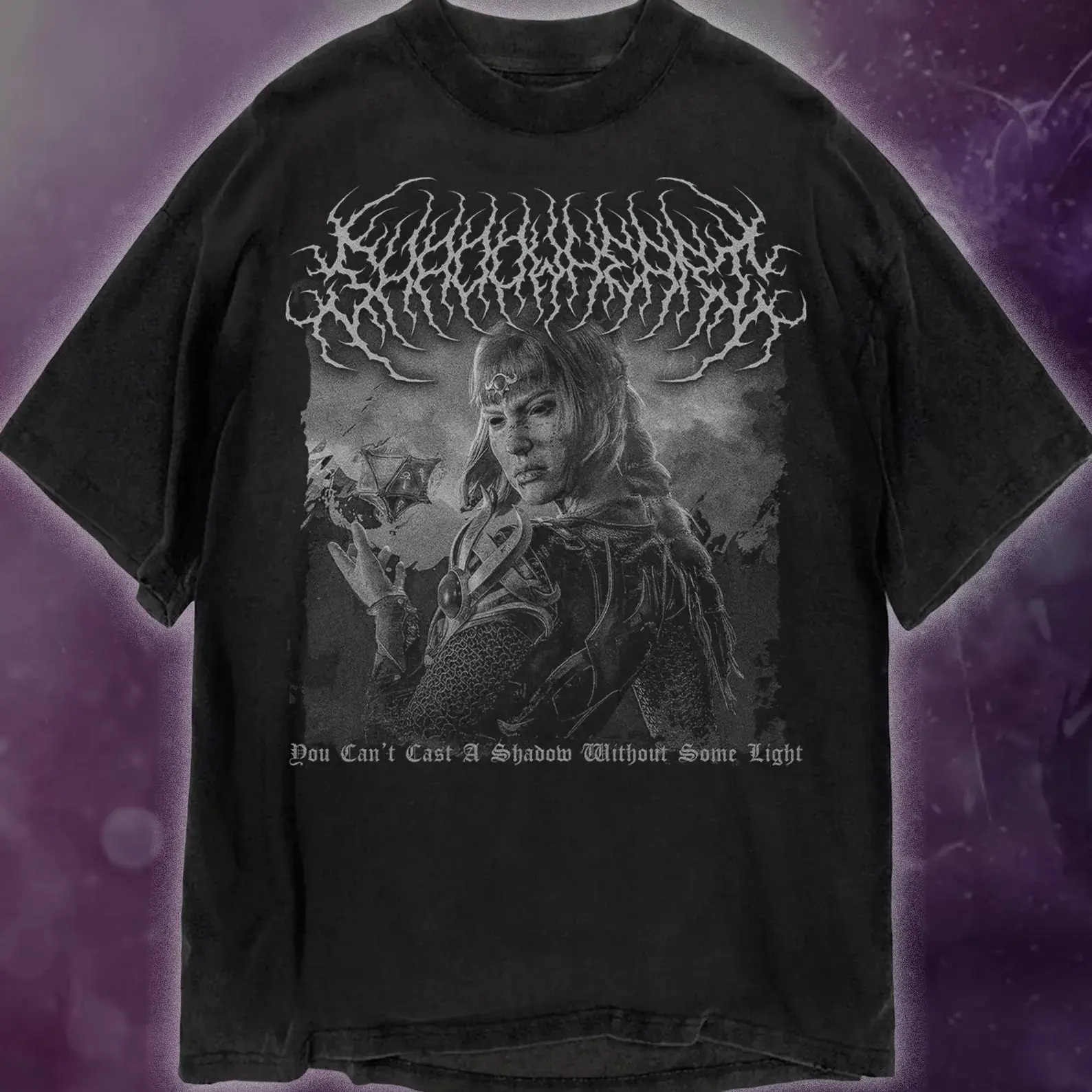 Baldur's Gate 3 T-Shirt, Shadowheart BG3 Unisex Metal Band Game Shirt, 90s Graphic Tee, Gothic Tee, Halloween Gift, Crewneck Tees Streetwear
