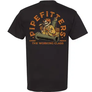 Pipefitter T-shirt | Union Pipefitter T-shirt | Plumber T-shirt | Proud Pipefitter T-shirt | Men T-shirt | Construction Shirt | Blue Collar