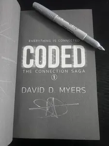 David D. Myers Signed Paperback - Coded: The Connection Saga Book 1