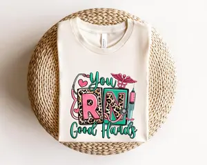 You RN Good Hands T-shirt, Nurse, Nursing, Nursing Student Gift, RN Shirt, Shirt for Nurse