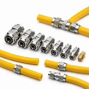 Heavy Duty Air Line Repair Fittings for Trucks, Push-to-Connect Pneumatic Hose Connectors, Leak Proof Quick Union for Air Tubing 4mm-16mm