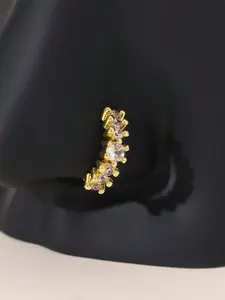 C-Shaped Nose Ring, No Piercing Ear Bone Clip, Luxurious Unisex Jewelry, All-Season Sexy Style, Copper Chain Material