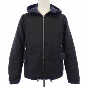 Pre-owned PRADA Polyester Small Leather Goods Triangle Logo Reversible Blouson