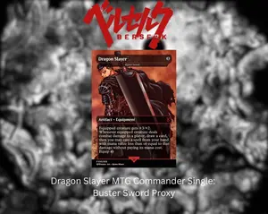 Dragon Slayer Commander Proxy Single: Buster Sword