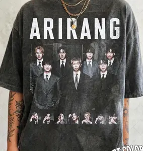 Limited Comfort Colors Arirang Shirt, Vintage Bangtan World Tour 2026 Fan Tee T-Shirt, Gift For Women and Man Unisex T-Shirt