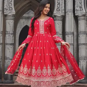 Anarkali Dress Womenswear Comfort Maxi