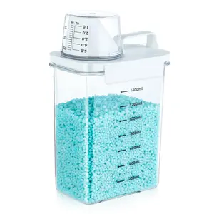 Laundry Detergent Dispenser, Laundry Powder Container, Laundry Scent Booster Beads Dispenser for Laundry Room Organization and Storage, Suitable for Powder, Laundry Detergent