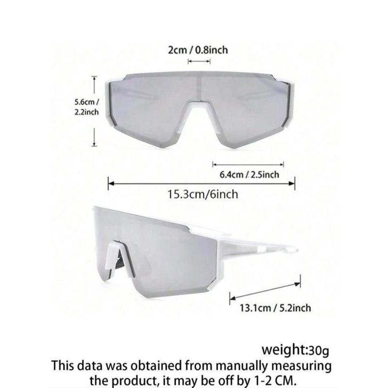 2-Pack Polarized Sports Sunglasses – Lightweight Protective Outdoor Cycling Shades, Unisex