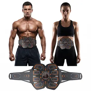 Portable abdominal fitness device, 2026 new model abdominal waist patch, upgraded strap, fits various waist sizes, suitable for waist and back muscle training