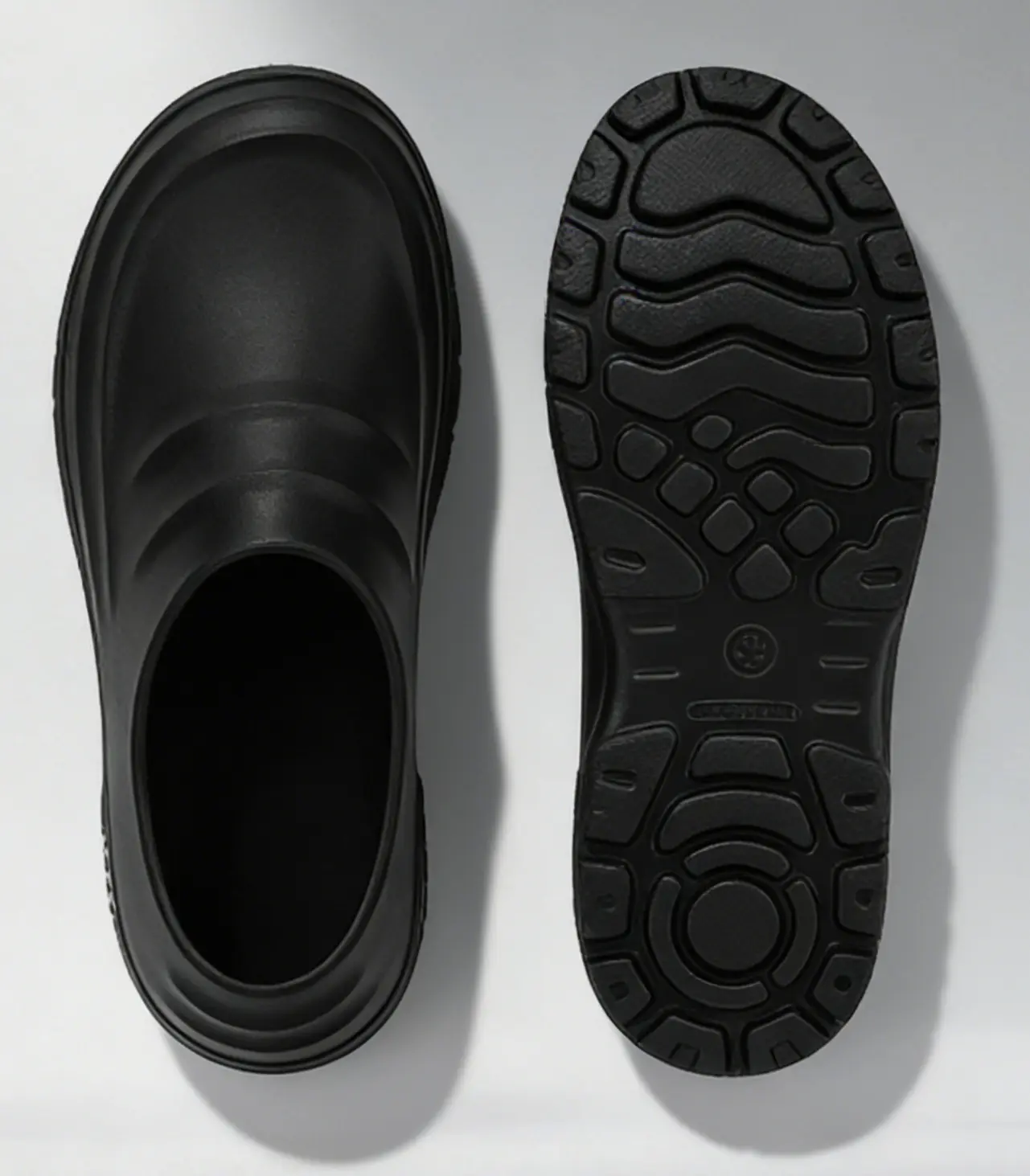 TEER Unisex Dylan Clogs - Pure Black EVA, comfortable andbreathable, Ideal for Long-Standing Workers, Summer New Men's Shoes