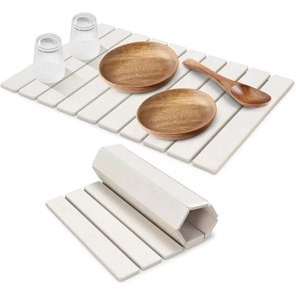 Stone Kitchen Dish Drying Mat