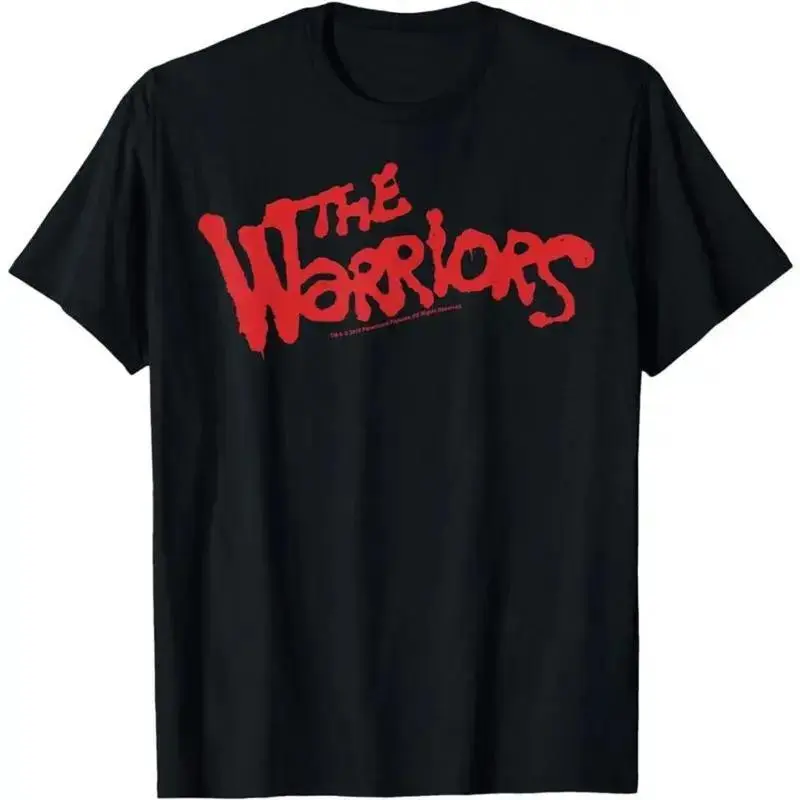 Men's The Warriors Original Logo Cotton Short-Sleeve T-Shirt - Unisex Crewneck Elastic Fabric Clothes, Fitness Apparel for Men & Women, Shortsleeve, Crew Neck Tee, Athletic, Basic, Menswear, Round Neck, Simple, Top, Tops, Expandable, All Seasons