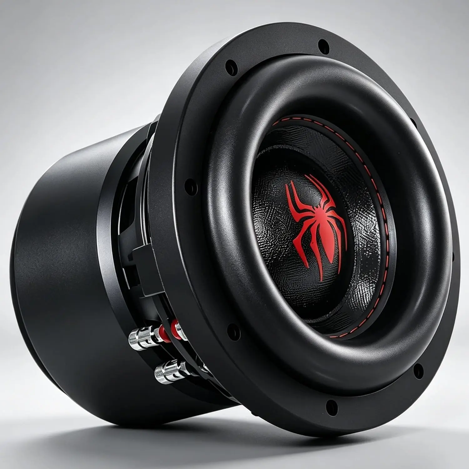 6.5 in Subwoofers 1200W 4 Ohm SPL 6.5 Inch Car Sub Woofes BASV Voice Coil, Cast Aluminum Basket, Deep Bass, Weaved Tinsel Leads, Multi-Connect Terminals, Superior Performance
