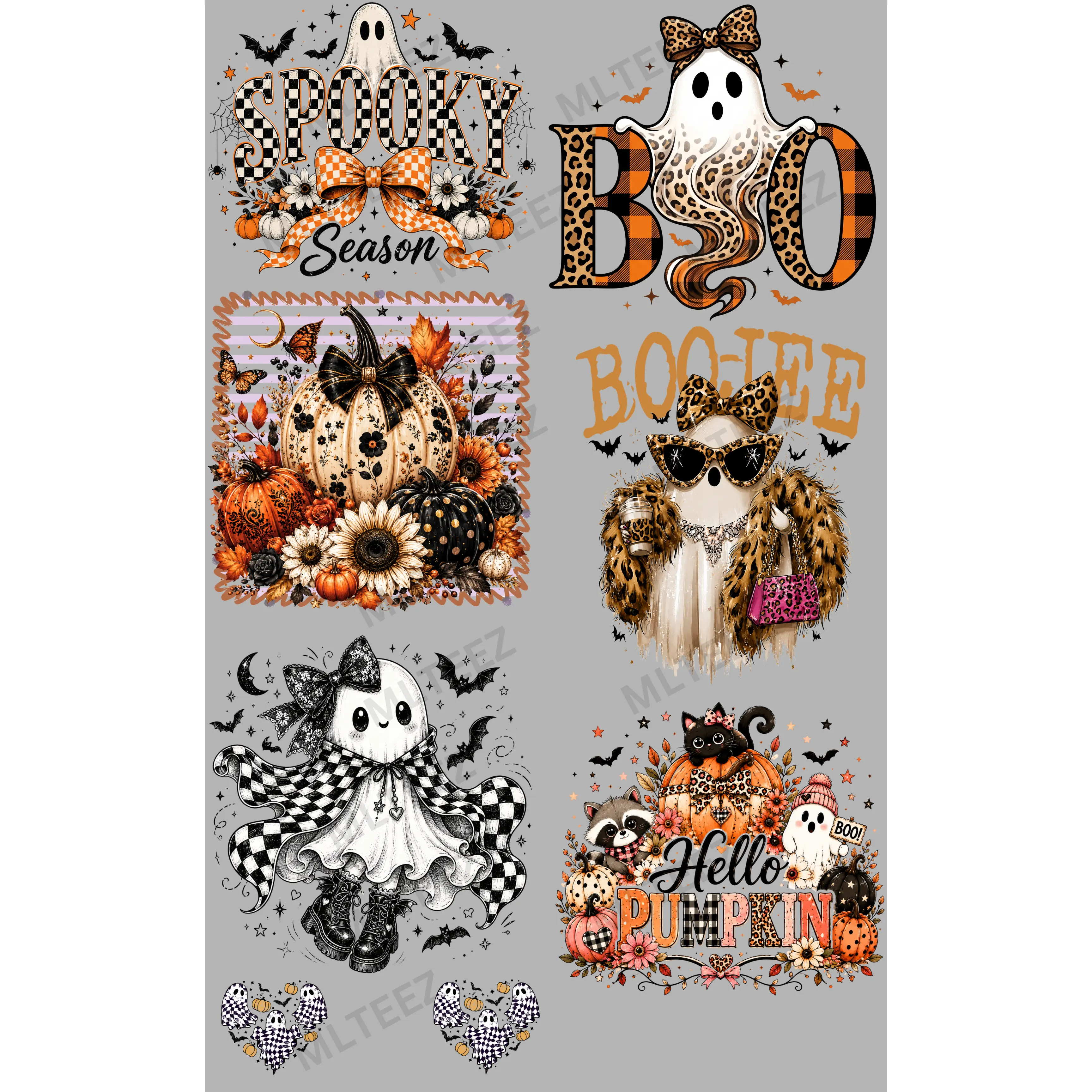 SPOOKY SEASON (4) PREMADE GANGSHEET - 22X36 DTF TRANSFERS - DIRECT TO FILM SPOOKY SEASON (4) PREMADE GANGSHEET - 22X36 DTF TRANSFERS - DIRECT TO FILM