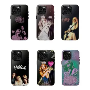 Hole Band Phone Case, Grunge Rock Aesthetic, 90s Alternative Music Cover for iPhone 17 16 Pro Max 15 14 13 12 11, Gift for fans
