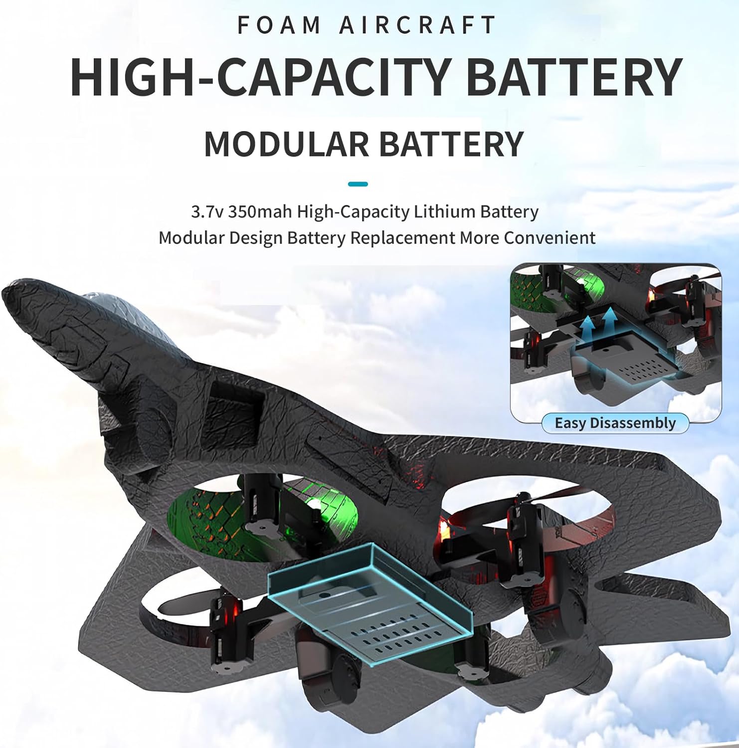 Foam Remote Control Airplanes, RC Planes with Light, RC Airplane Fighter Jet for Kids Adults 8-16, 360° Flip, Stunt Roll, Drones for Kids 8-12, Airplane Toy Gifts for Kids Boys and Girls(Blue) Foam Remote Control Airplanes, RC Planes with Light, RC Airplane Fighter Jet for Kids Adults 8-16, 360° Flip, Stunt Roll, Drones for Kids 8-12, Airplane Toy Gifts for Kids Boys and Girls(Blue)