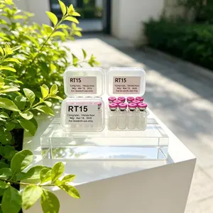 RT15 Peptide Freeze-Dried Powder Set (1 Box / 10 Vials) — FDA Registered, Gentle Skin Care