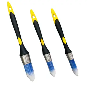2026 Alert Edge-Finishing Brush Set 3-Pack with Ergonomic Handles for Precise Edge Trimming Tools Ideal for Detailed Work and Professional Use outdoorfun lattice fence