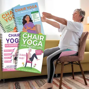 Chair Yoga Journal for Seniors over 60, Life Management Planning, Health Management Handbook, Suitable for Elderly People, Weekly Planner