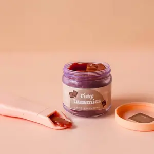 Tiny Tummies Jar & Spoon - Chocolate Pudding