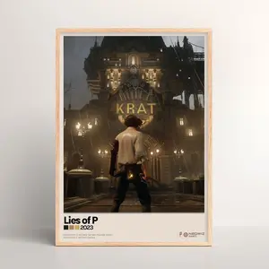 Lies of P Poster [ Physical Print | Game Wall Art | Poster Art Print | Poster Gift | Video Game | PC Gaming Setup ] SX8