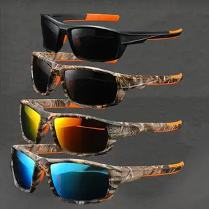 FHSY SHOP 4-Pack Camo Polarizer Women's Sunglasses - UV400 Anti-UV UV-Blocking Outdoor-Grade Off-Road Sunglasses for Hunting, Fishing, Uv-Blocking Women's Sunglasses