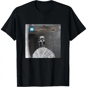 Tung Sahur Motion at your front door meme italian T-Shirt