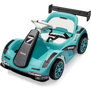 Gaomon Electric Go-Kart Trike, Remote-Controlled Toddler Ride-On Car, Green