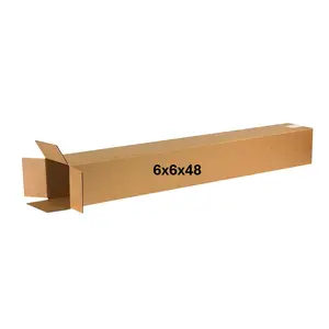 6x6x48 (200 lb strength) | SINGLE CARDBOARD BOX | TALL | GOLF CLUB BOX