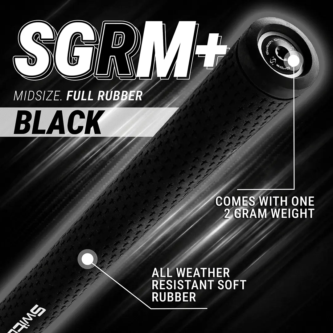 SwitchGrips SGRM+ Midsize Rubber Swing Grips