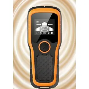Upgraded Wall Detector Scanner 5-in-1 - High-Precision Sensor for Wood, Metal, Joists, Pipes, AC Wires, Intelligent Chip Technology, LCD Display with Audible Alarm, Reusable and Easy to Operate