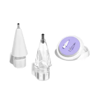 Apple Pencil Replacement Tip, Stylus Tip Compatible with Apple Pencil 1/2 Pro, Anti-Slip Design, Quiet Operation, Durable Nib for Smooth Writing