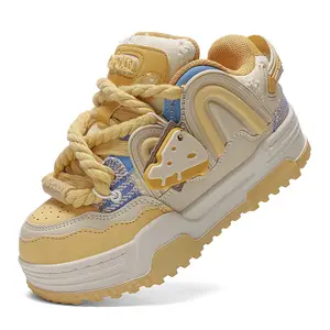 Q-AND Men's & Women's Casual Sports Shoes with Thick Soles Increase Height by 5CM Comfortable Breathable Fashionable Versatile for All Seasons