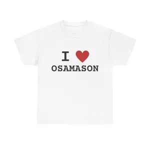 I Heart Osamason T-Shirt, I Love Osamason Tee, Underground Rapper Shirt, Xaviersobased, YhapoJJ, Gift for underground rap fan