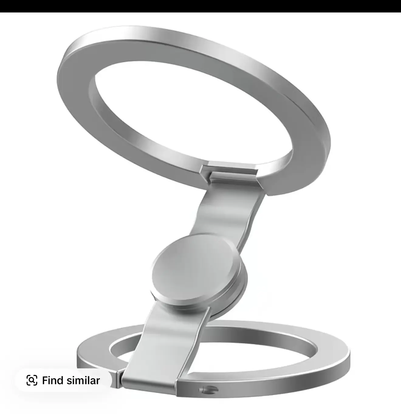 Magnetic Phone Stand & Fidget Spinner Combo Adjustable Dual Magnetic Ring Holder with 360 Degree Rotation Foldable MagSafe Compatible