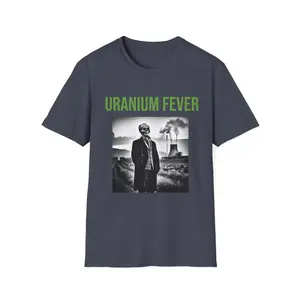 Uranium Fever Unisex Soft Style T-Shirt Uranium Glass Hunter Apparel Tee