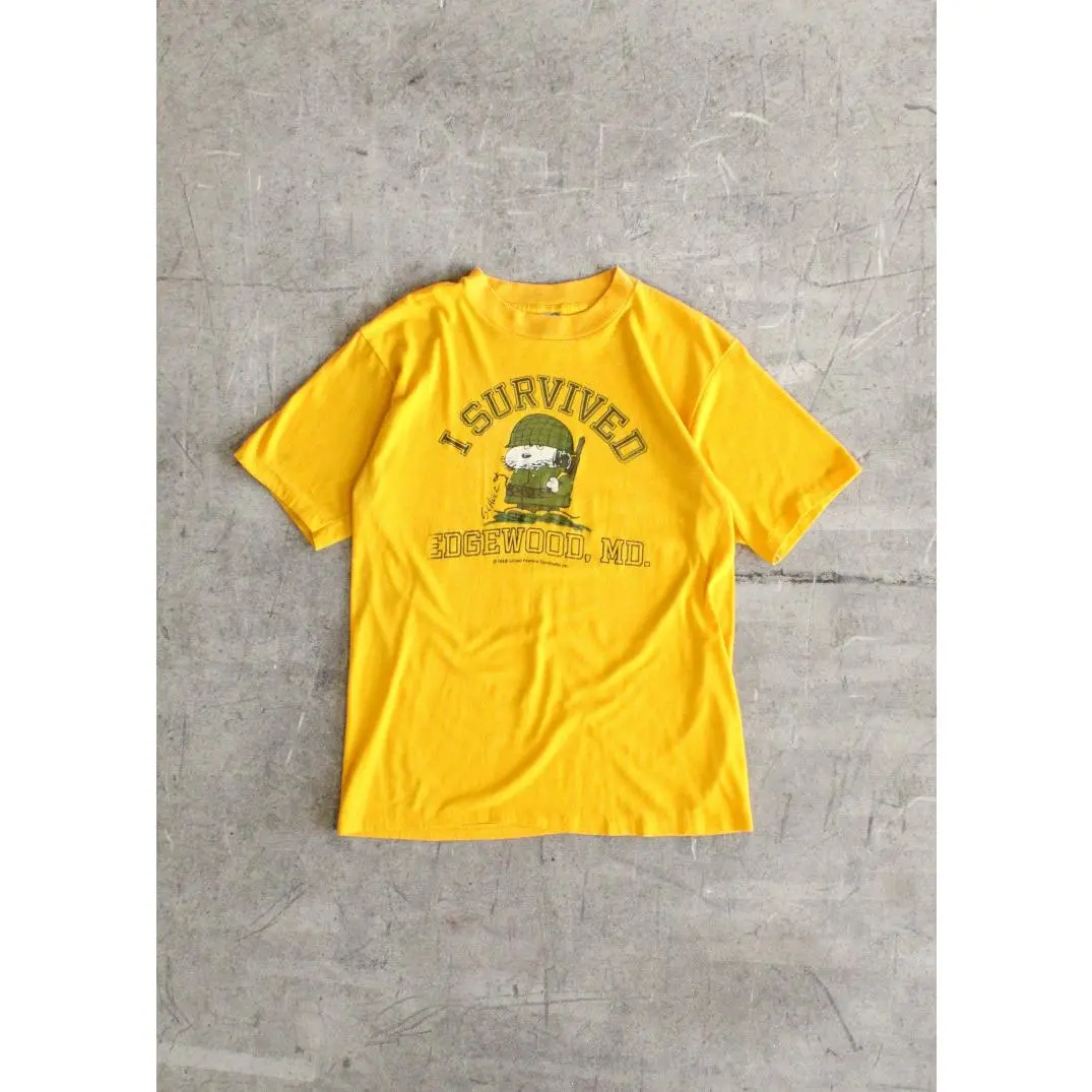 Vintage I Survived Edgewood Snoopy Tee