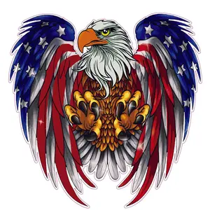 American Bald Eagle Decal for Car and Truck