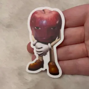Apple Rizz Sticker – Me ASF Meme Sticker, Funny Trendy Vinyl Decal, TikTok Humor Aesthetic